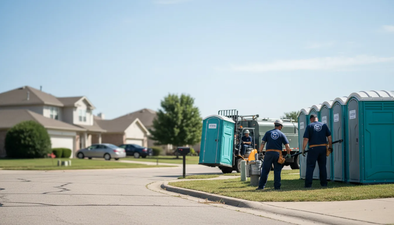 Porta Potty Rental in Enders, NE near me